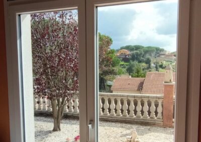 Ventana PVC blanco Caldes